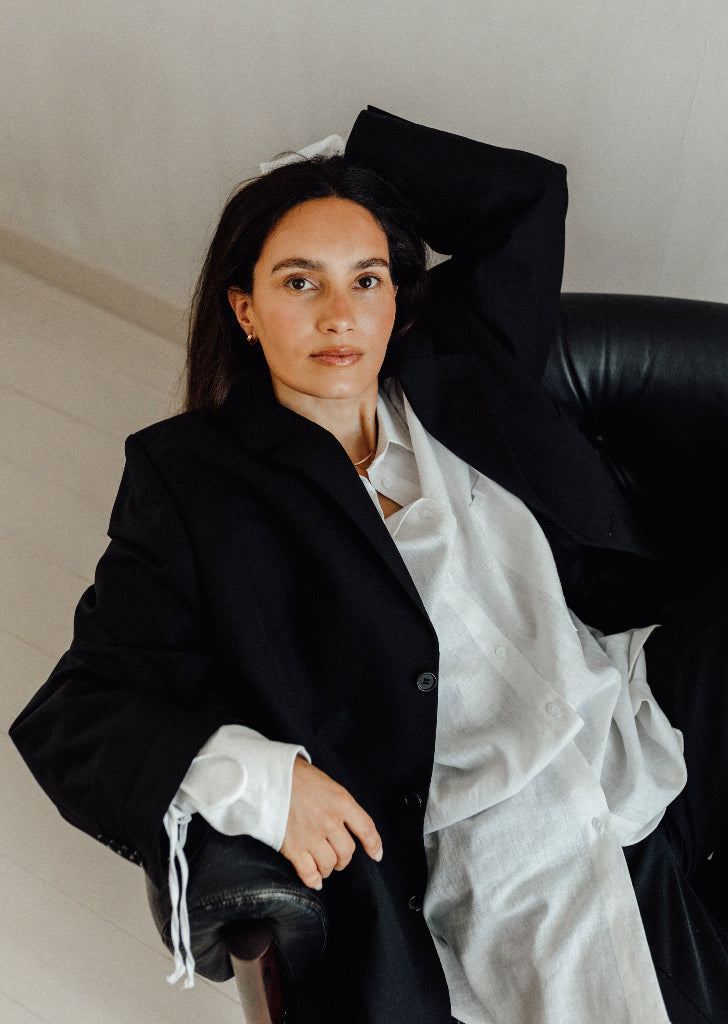 You only need one blouse - Linnen damesblouse - Personaliseren mogelijk