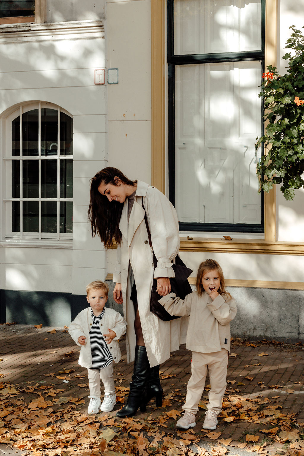 Greg -Shirt Gestreept - Marine blauw Wit