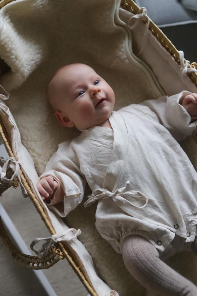 Rynn - Linen Wrapsuit - natural