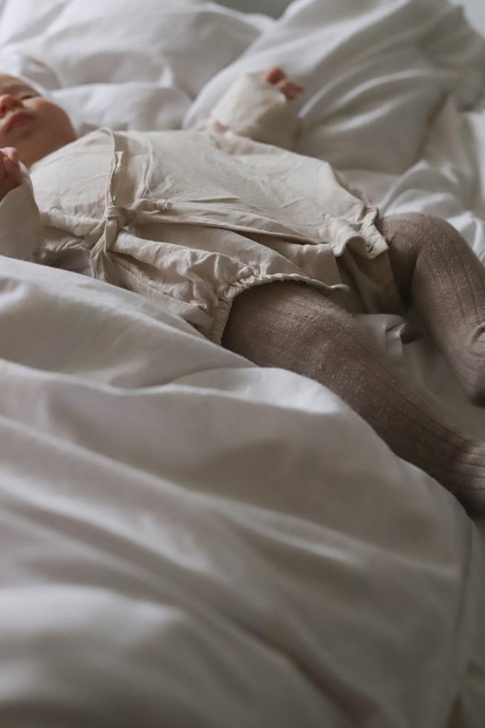 Rynn - Linen Wrapsuit - natural