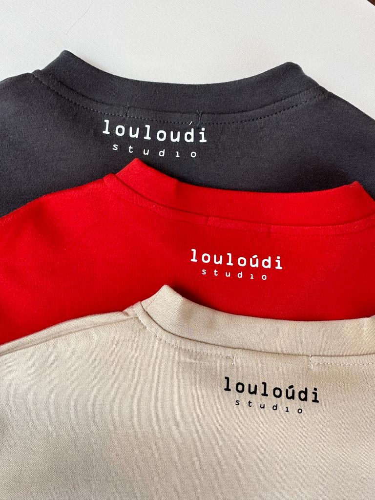 Superoversized T-shirt - Grijs