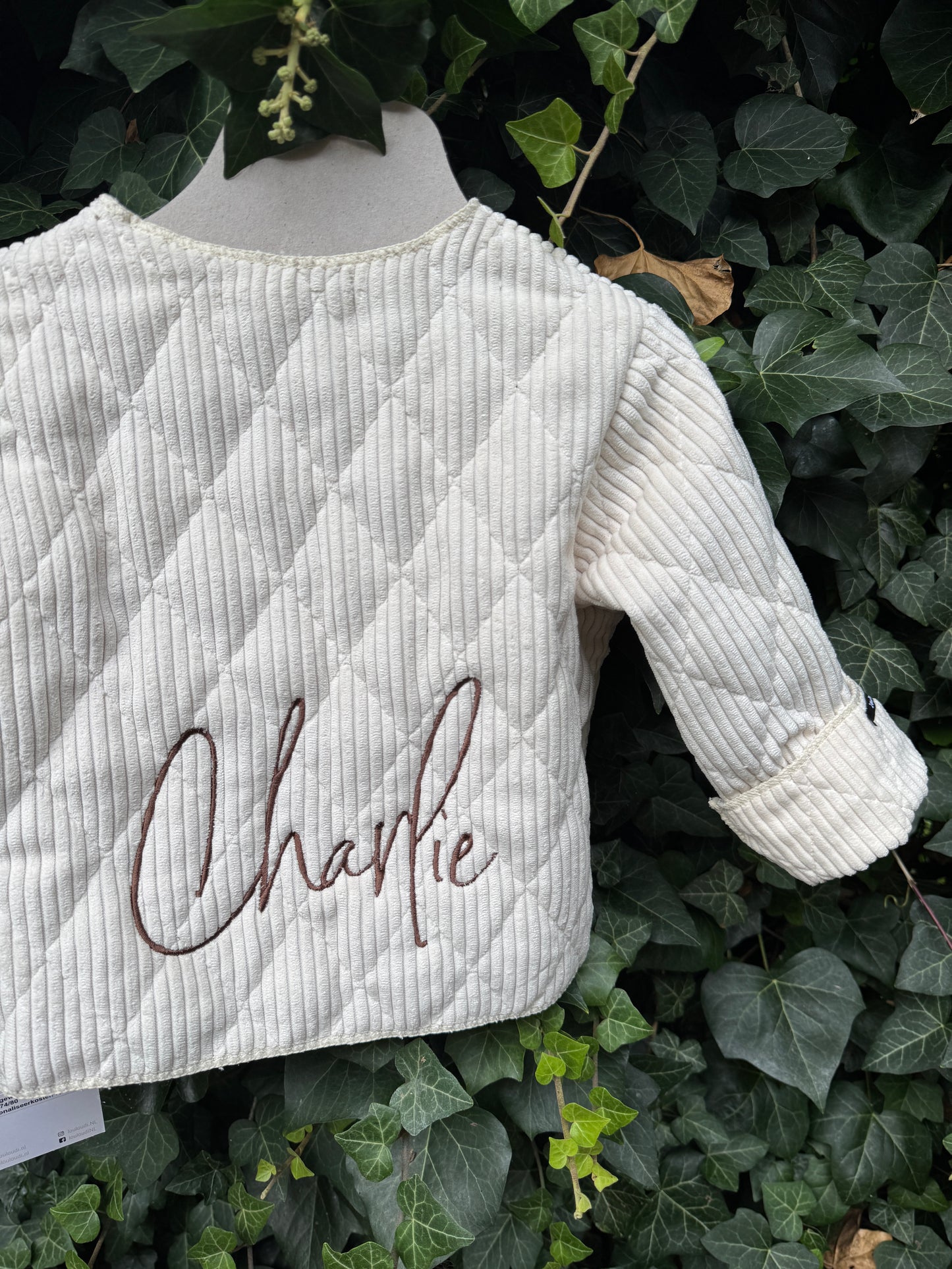 Yaya - Gewatteerde jas/vest - Lichtbeige