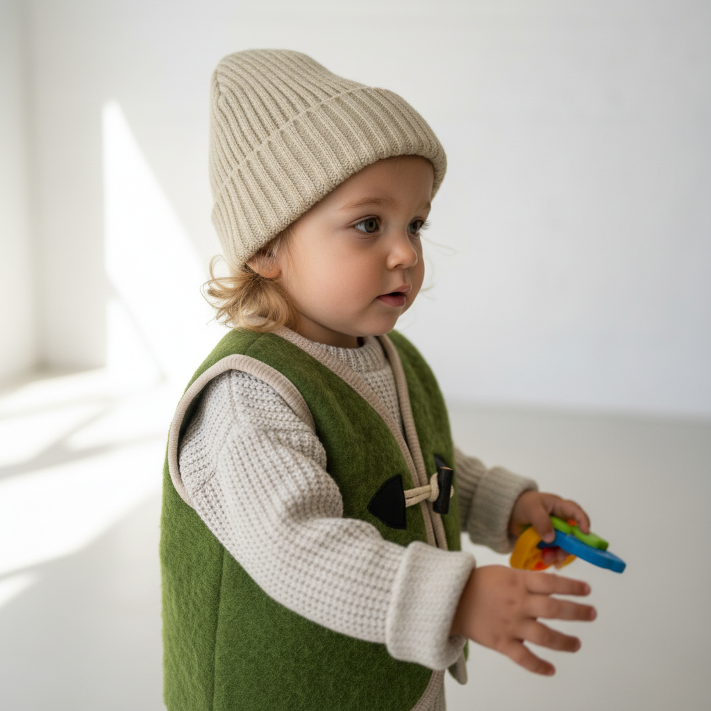 Mees - Gilet - 100% wol
