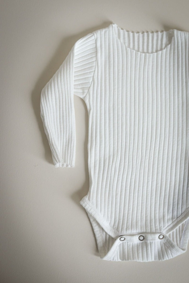Raf - Bodysuit - Ecru - Ribbed