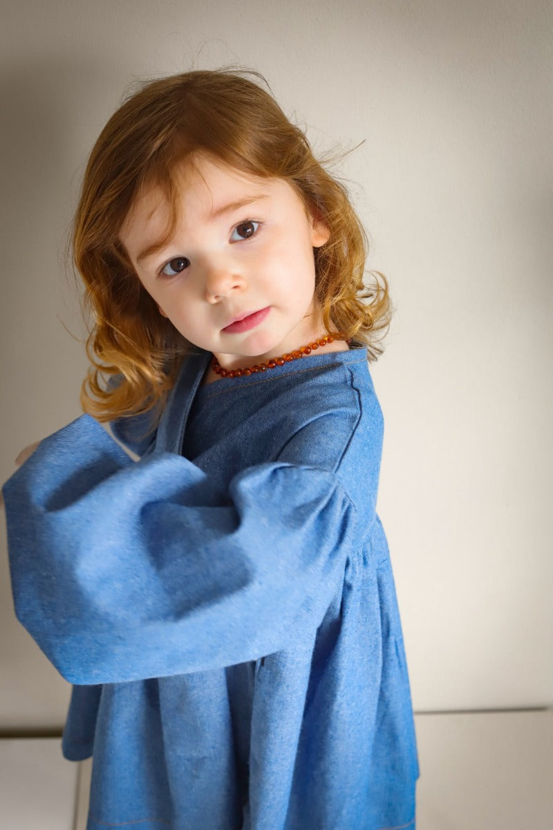 Kimono dress - Jeans