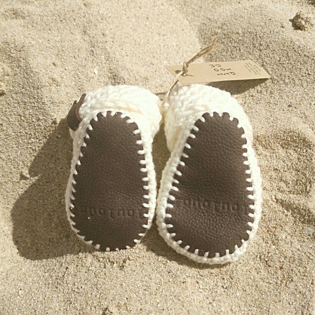BABY BOOTIES | WOOL & LEATHER