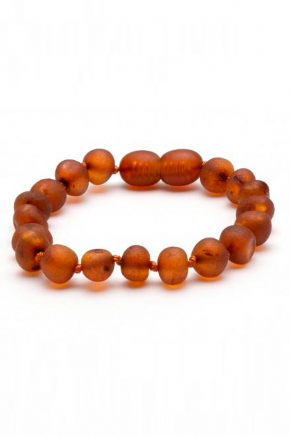 Amber - armband - cognac 14cm