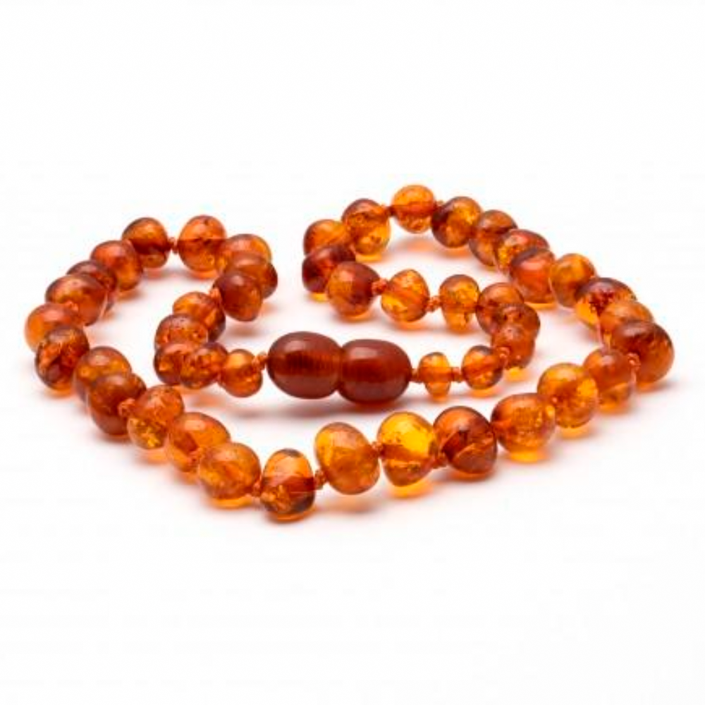 Amber Necklace cognac 32 cm (3Months -3Year)