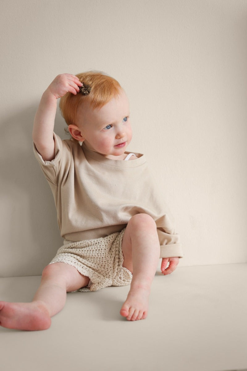 Super oversized T-shirt - naturel