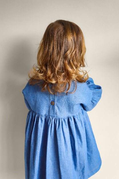 Jess - Jurk - Denim
