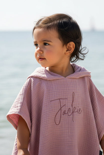 Pat - Mousseline poncho