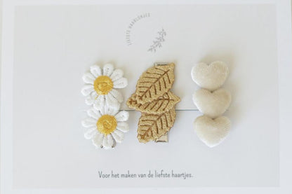 Bloem - accessoire clip - 3 stuks