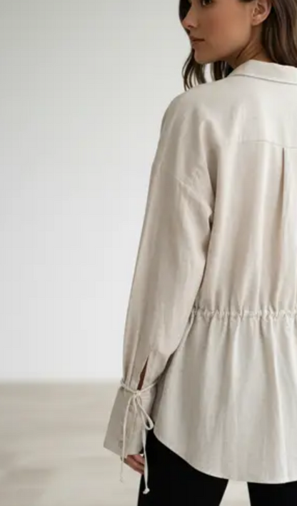 You only need one blouse - Linnen damesblouse - Personaliseren mogelijk