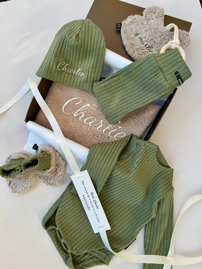 Personalized Giftbox - Luxury Baby Essentials - Beige