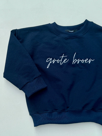 Son - Family sweater/aankondigingstrui - GOTS katoen
