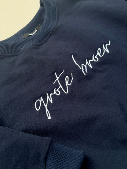 Son - Family sweater/aankondigingstrui - GOTS katoen