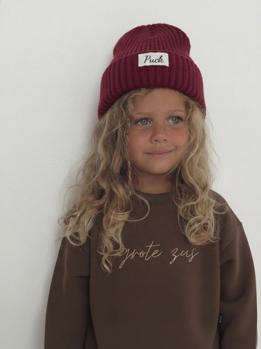 Son - Family sweater/aankondigingstrui - GOTS katoen