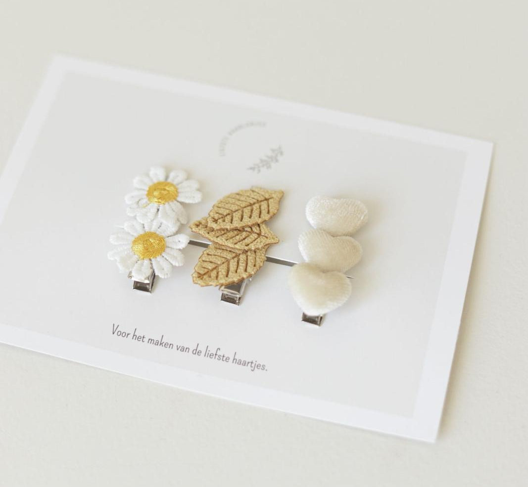 Bloem - accessoire clip - 3 stuks