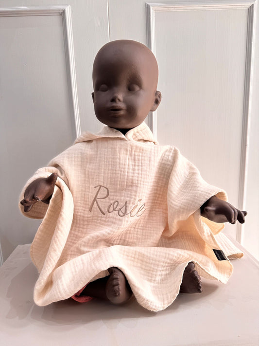 Pat - Mousseline poncho