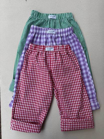 Vichy - Baby & Toddler Trousers Check - Cotton