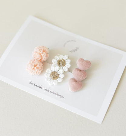 Bloem - accessoire clip - 3 stuks