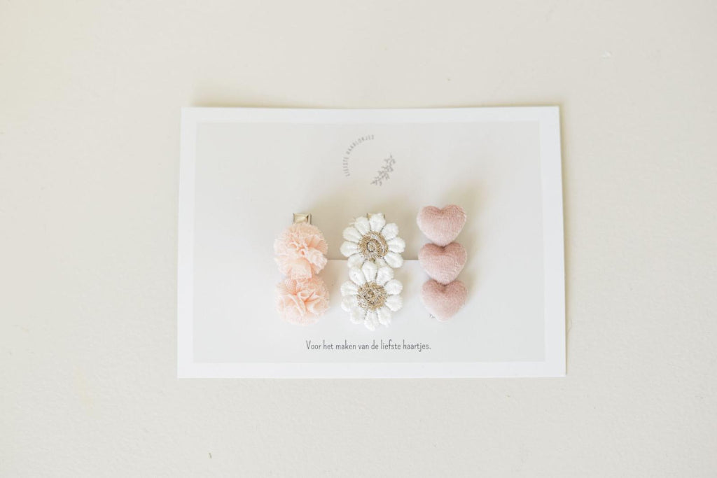 Bloem - accessoire clip - 3 stuks