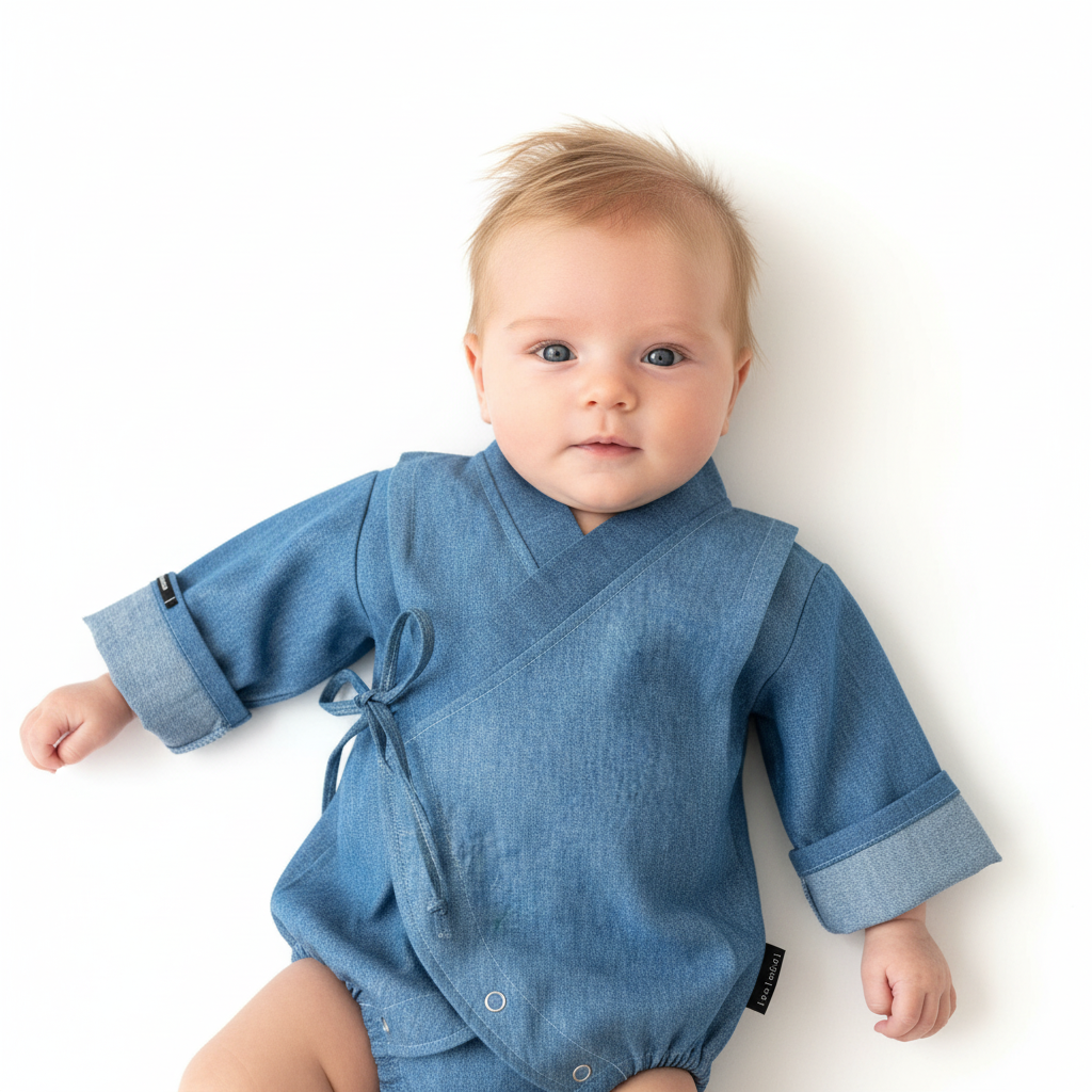 Rynn - Overslag romper - Jeans