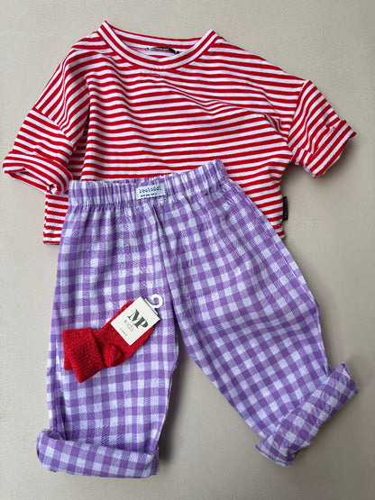 Vichy - Baby & Toddler Trousers Check - Cotton