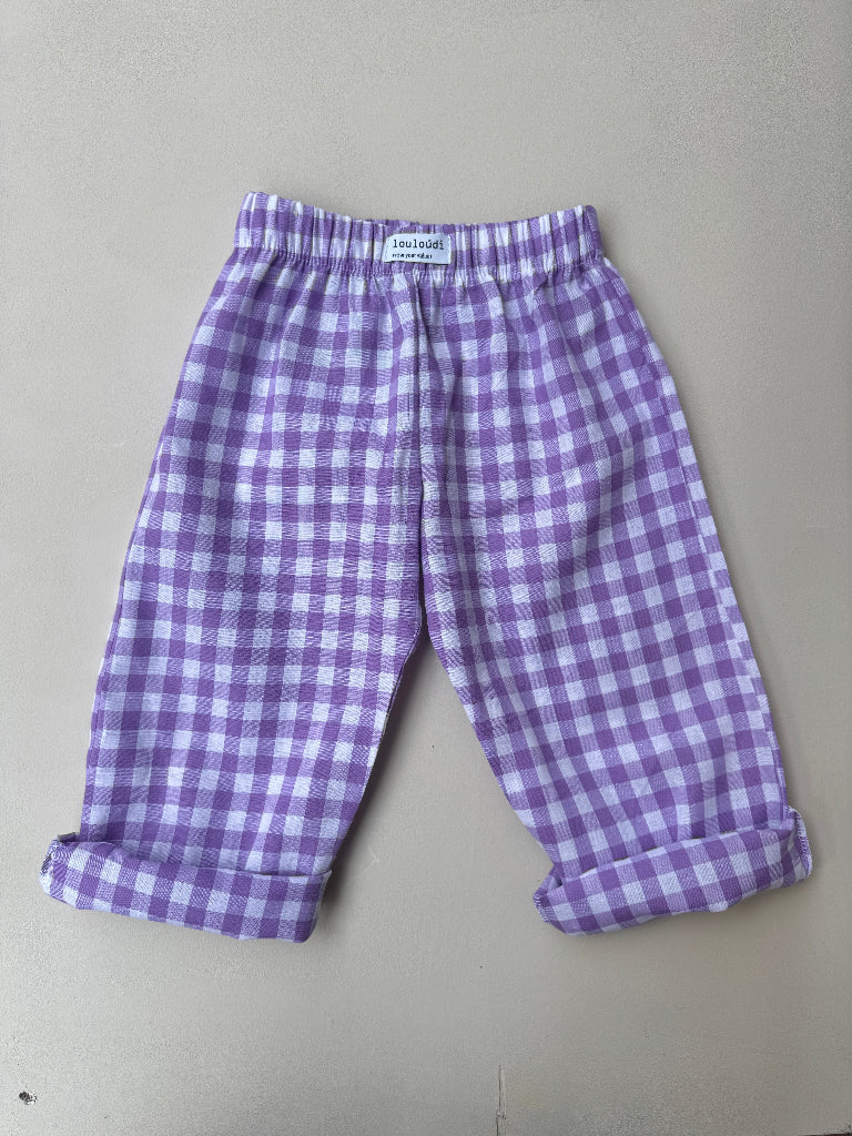 Vichy - Baby & Toddler Trousers Check - Cotton