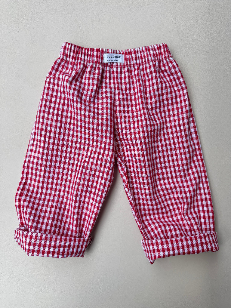 Vichy - Baby & Toddler Trousers Check - Cotton