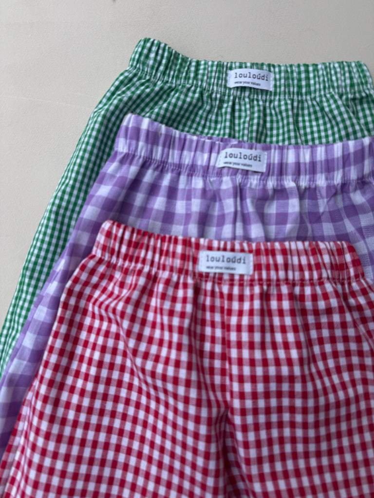 Vichy - Baby & Toddler Trousers Check - Cotton