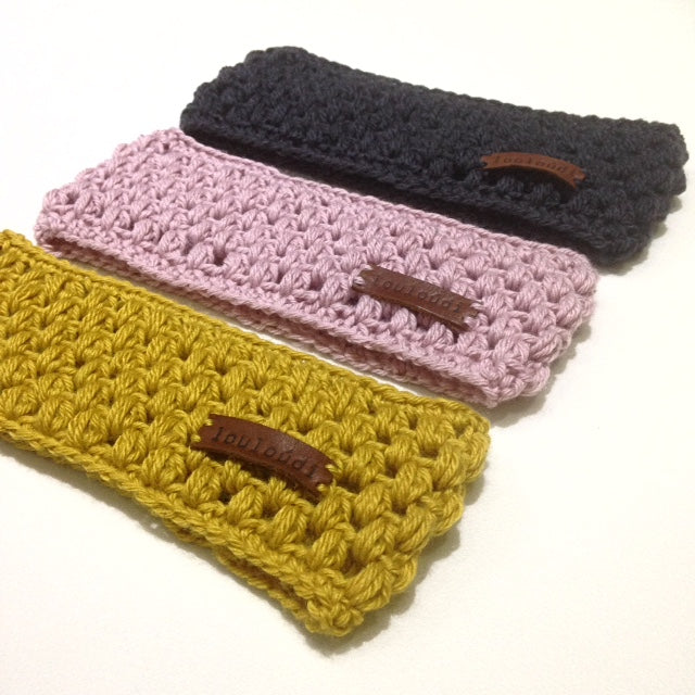FREE crochet pattern ear-warmer