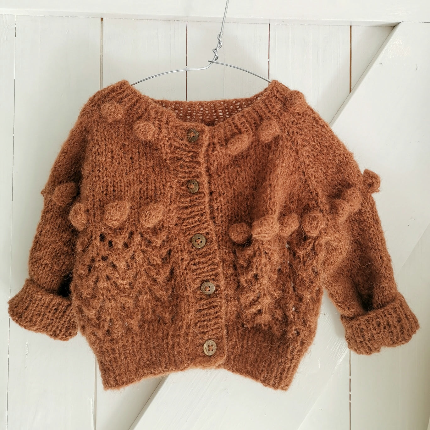 knitting pattern cardigan Billie