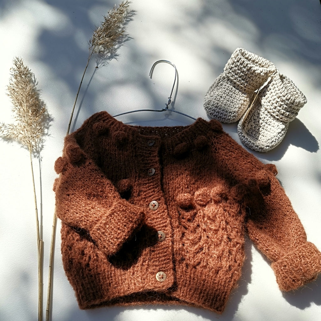 knitting pattern cardigan Billie