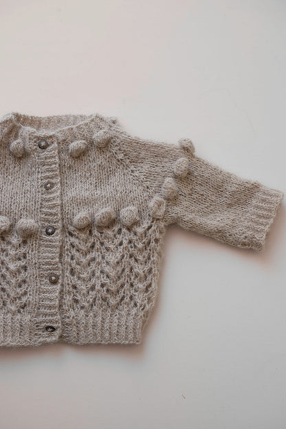 Knitting pattern Billie – Baby cardigan (0–24 months) – PDF