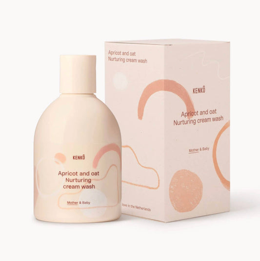 Kenkô Skincare Apricot and Oat Nurturing cream wash Mother